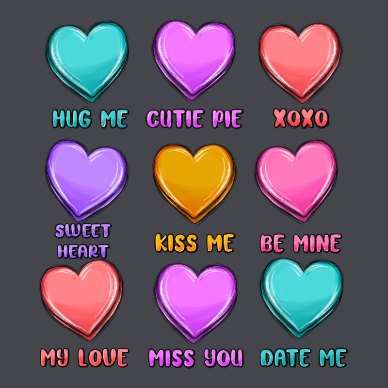 Valentine's Day Candy Hearts Classic Tee by MaliasSmallBusiness | Teevron