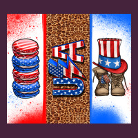 Usa Macaroon And Boots Premium Tee | Teevron