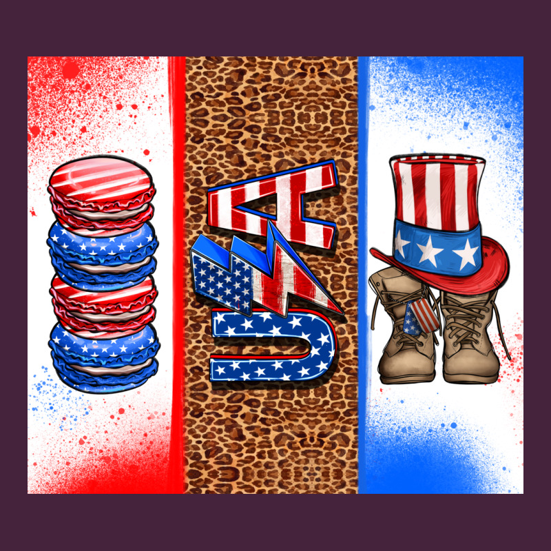 Usa Macaroon And Boots Premium Tee by AdoDesignShop | Teevron