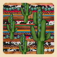 Cactus Gemstone Coaster Premium Hoodie | Teevron