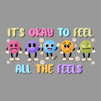 It's Okay To Feel All The Feels Vintage Hoodie | Teevron