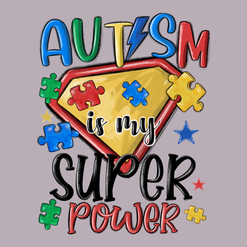 Autism Is My Super Power Vintage Tee by MaliasSmallBusiness | Teevron