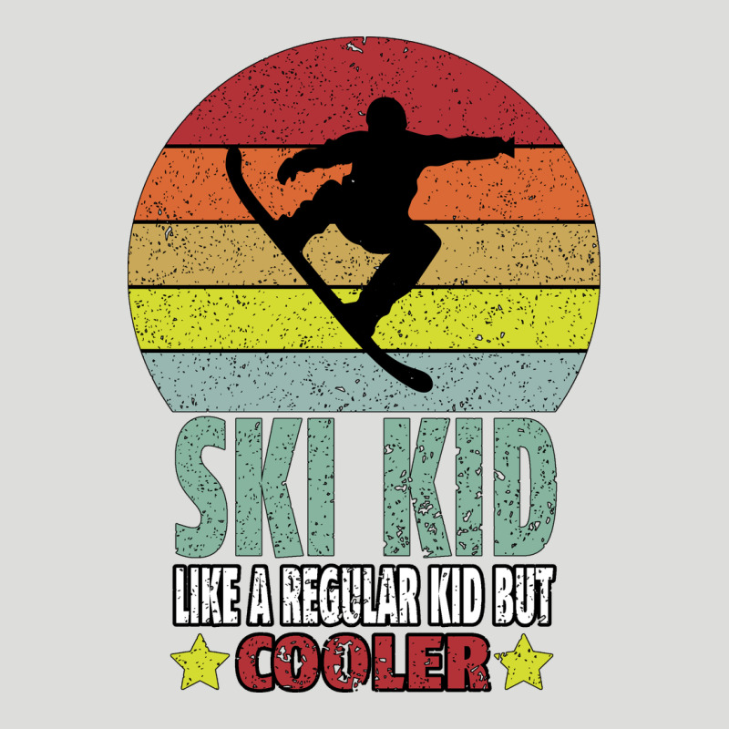 Ski Kid Like A Regular Kid But Coolers Zipper Hoodie by Bettercallsaul | Teevron