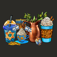Hannukah Coffee Cups Heavy Core Tee | Teevron