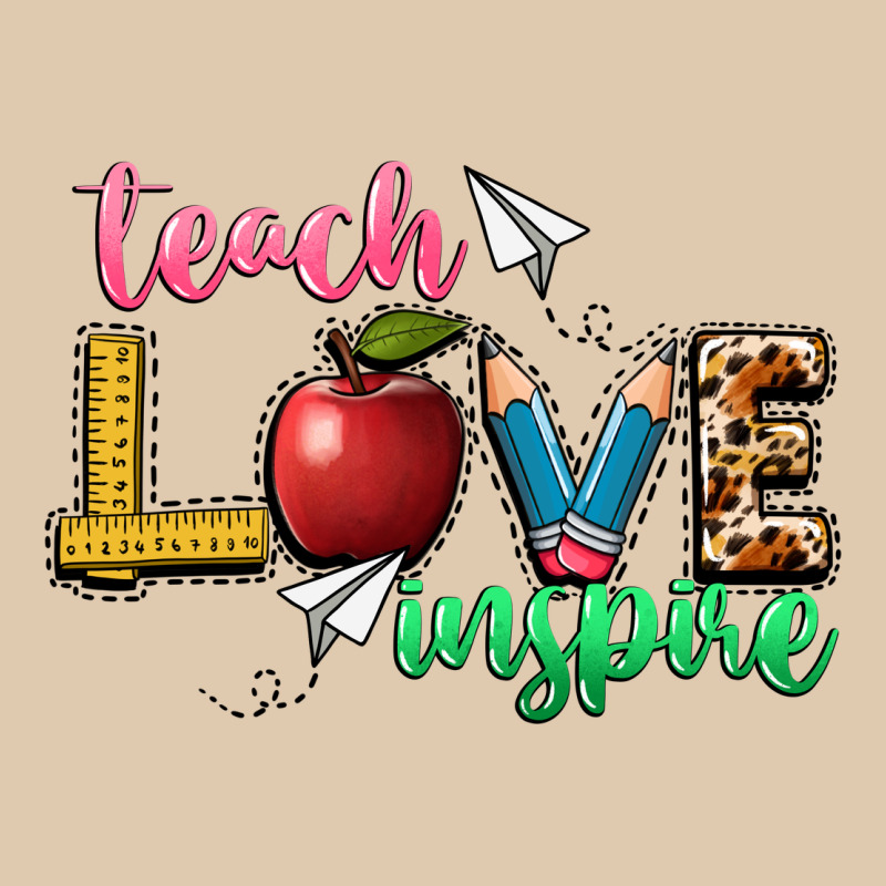 Teach Love Inspire Heavyweight Sweatshirt by NancyCooperArtShop | Teevron