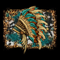 Indian Headdress With Background Ladies Tee | Teevron