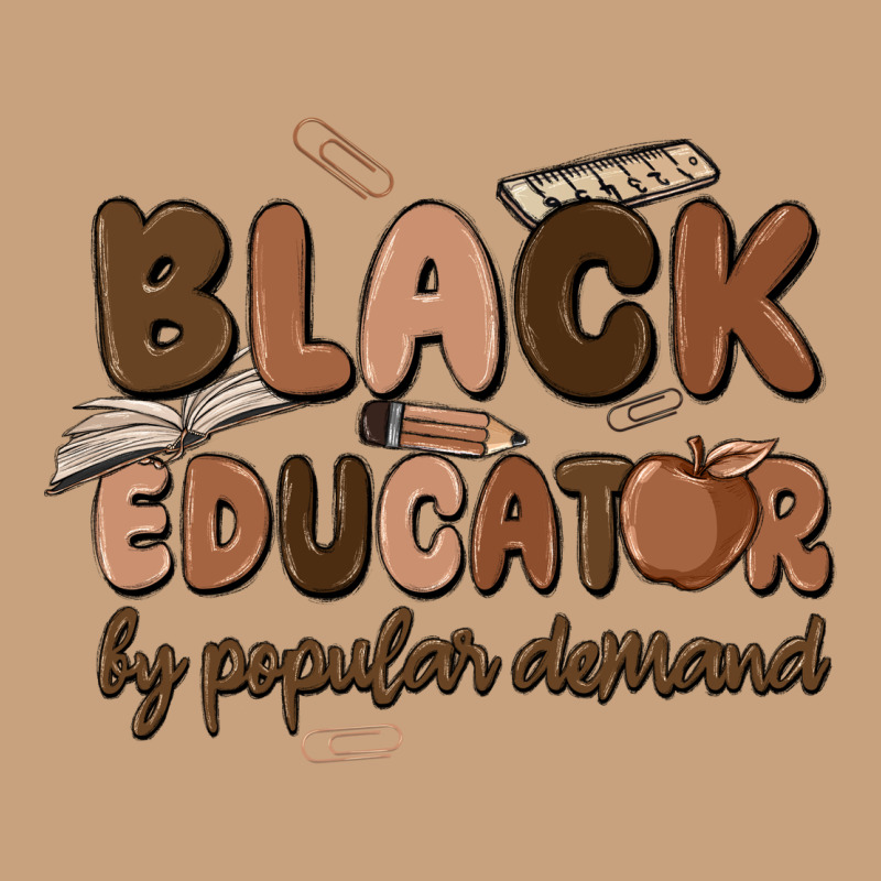 Black Educator By Popular Demand Vintage Tee by MaliasSmallBusiness | Teevron