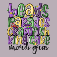 Beads Parades Crawfish King Cake Mardi Gras Vintage Tee | Teevron