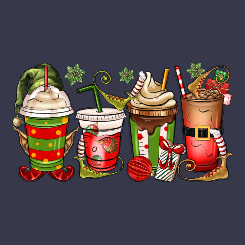 Elf Coffee Cups Long Sleeve Tee by MaliasSmallBusiness | Teevron