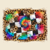 Race Leopard And Tie Dye Background Ladies Tee | Teevron