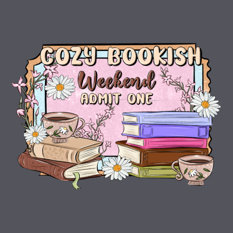 Cozy Bookish Weekend Ticket Vintage Hoodie by MaliasSmallBusiness | Teevron