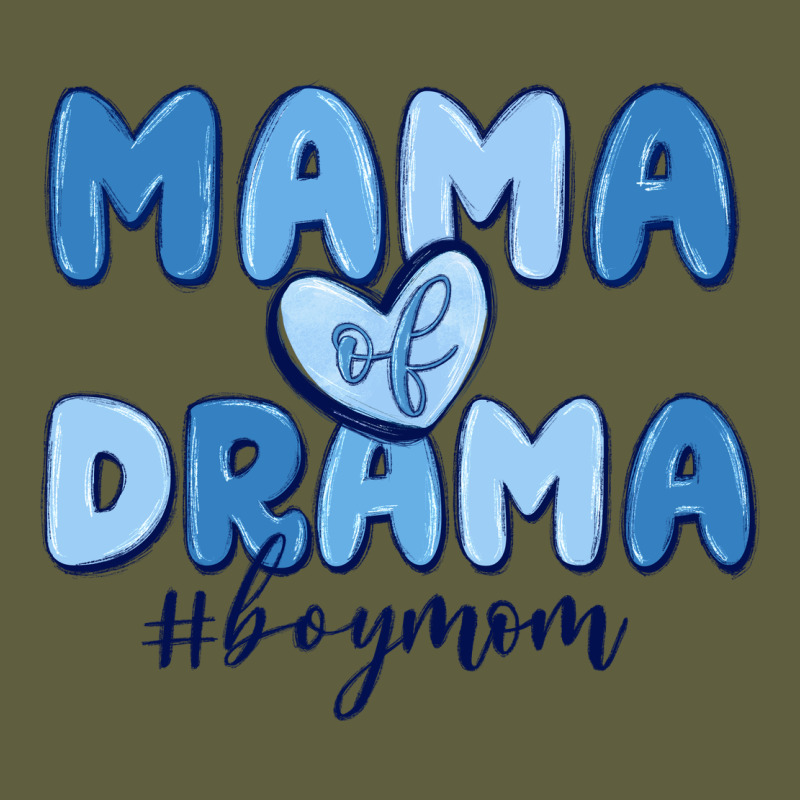 Mama Of Drama Boy Mom Vintage Tee by MaliasSmallBusiness | Teevron