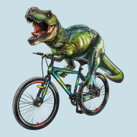 T Rex Dinosaur Riding Dinosaur Ladies Tee | Teevron