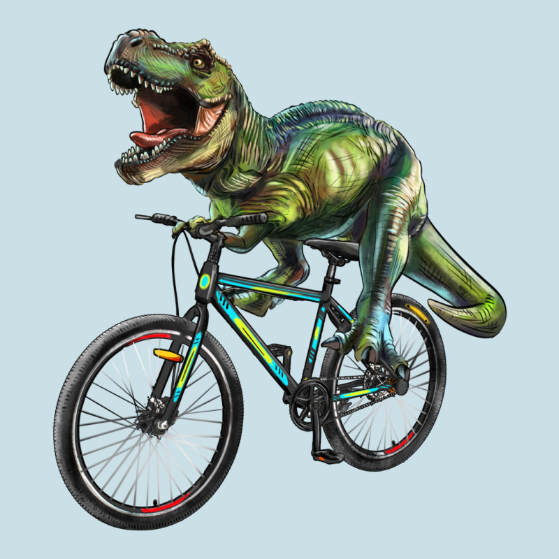 T Rex Dinosaur Riding Dinosaur Ladies Tee by RanaPortraitStore | Teevron
