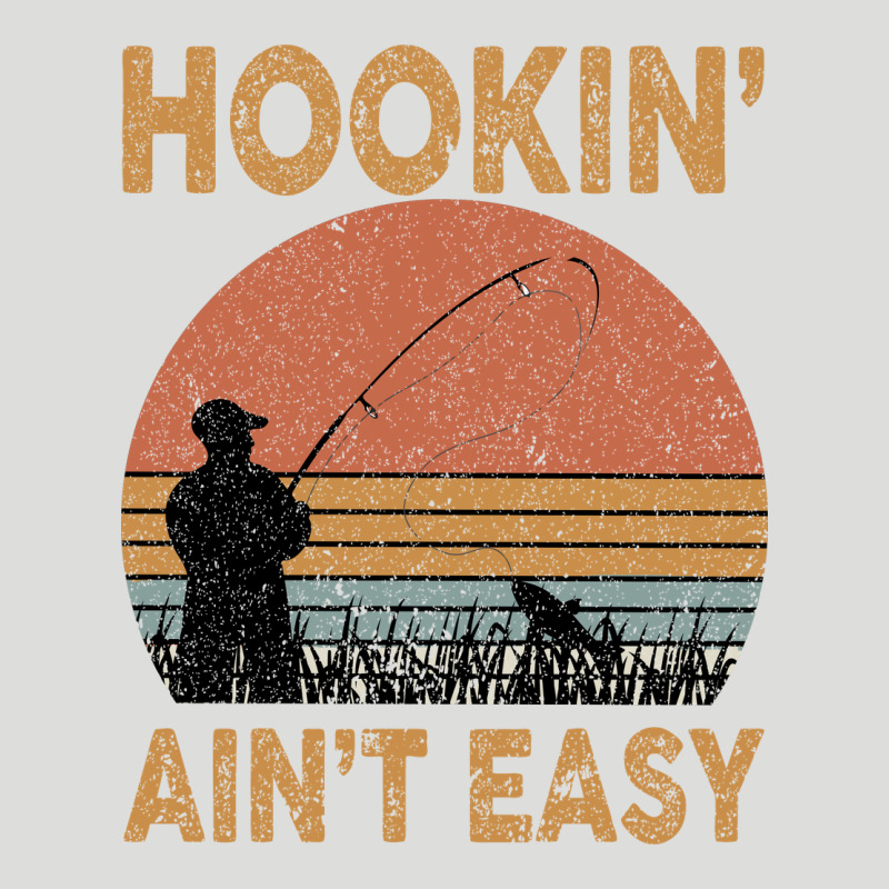 Hookin Ain T Easy Fishing Zipper Hoodie by Bettercallsaul | Teevron