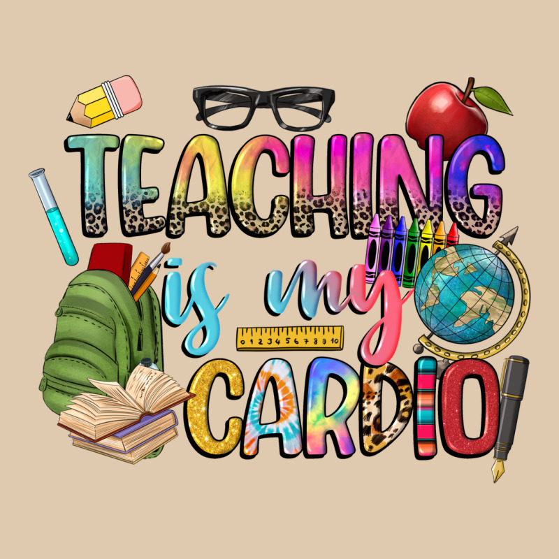 Teaching Is My Cardio Heavyweight Sweatshirt by NancyCooperArtShop | Teevron