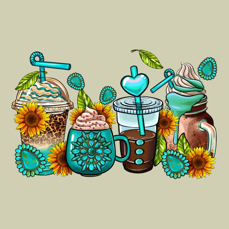 Gemstone Coffee Cups Heavy Core Tee by AdoDesignShop | Teevron