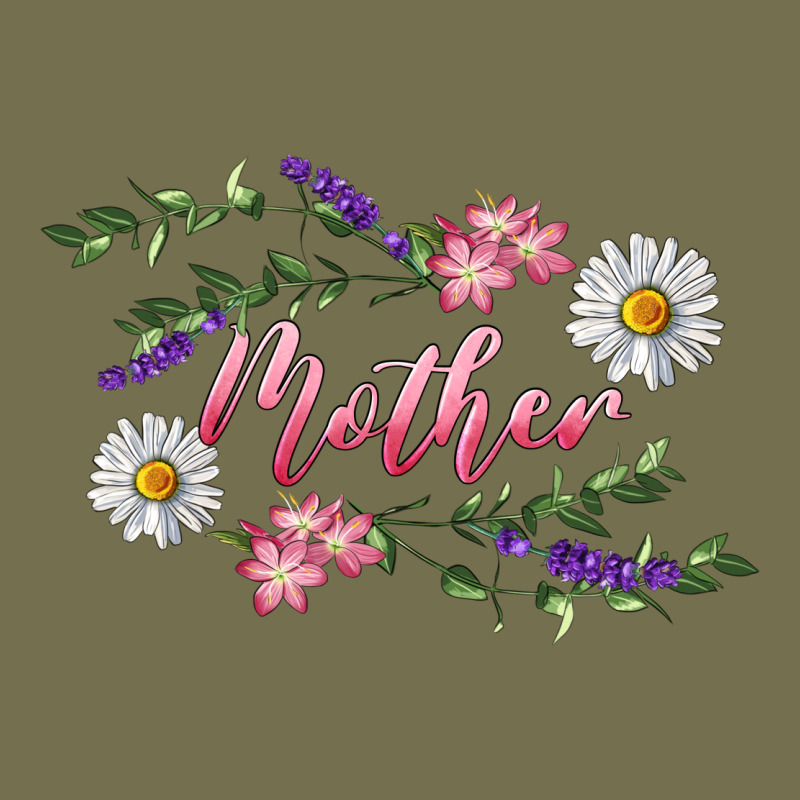 Floral Daisy Mother Vintage Hoodie by RanaPortraitStore | Teevron