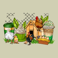 Chicken Coffee Cups Heavy Core Tee | Teevron