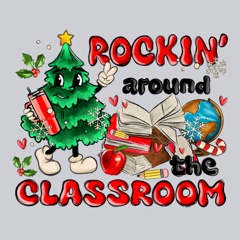 Rockin Around The Classroom Heavyweight Sweatshirt by MaliasSmallBusiness | Teevron