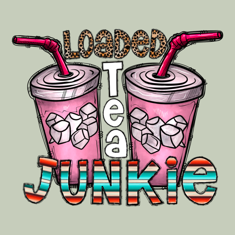 Loaded Tea Junkie Ladies Tee by CowhideDigitalArt | Teevron
