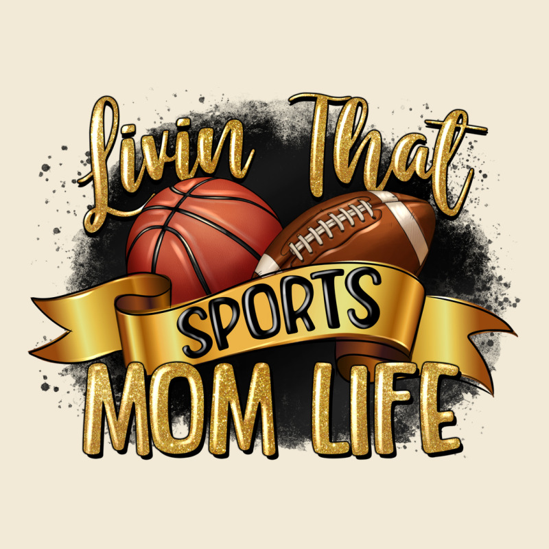 Livin That Sports Mom Life Premium Hoodie by CowGirlArtShop | Teevron