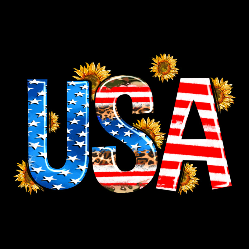 Usa Sunflower Premium Tee by AdoDesignShop | Teevron