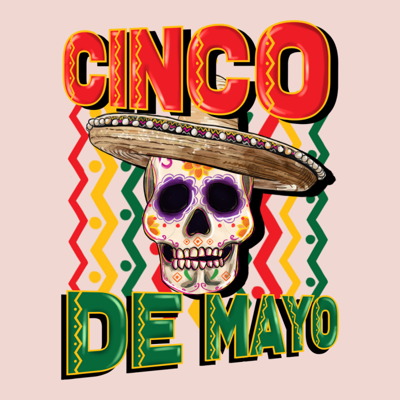 Cinco De Mayo With Skull Premium Sweatshirt by CowGirlArtShop | Teevron