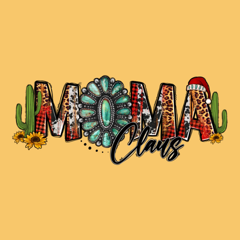 Western Christmas Mama Claus Sunflowers And Cactus Vintage Hoodie by Jasminsmagicworld | Teevron