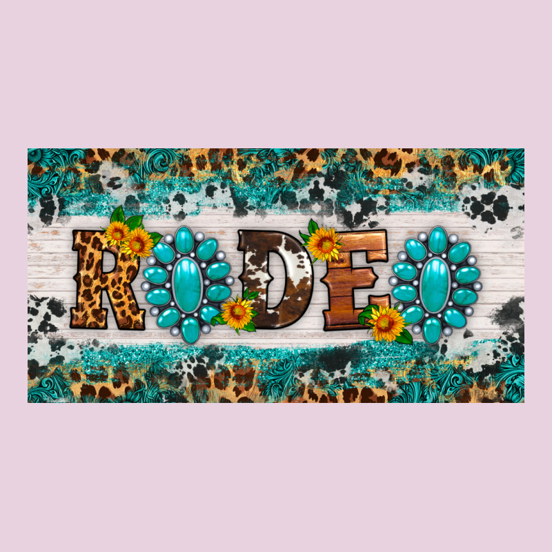 Rodeo License Plate Ladies Tee by HRA Design Shop | Teevron