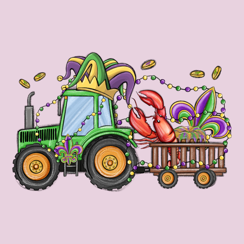 Mardi Gras Tractor Classic Tee by MaliasSmallBusiness | Teevron