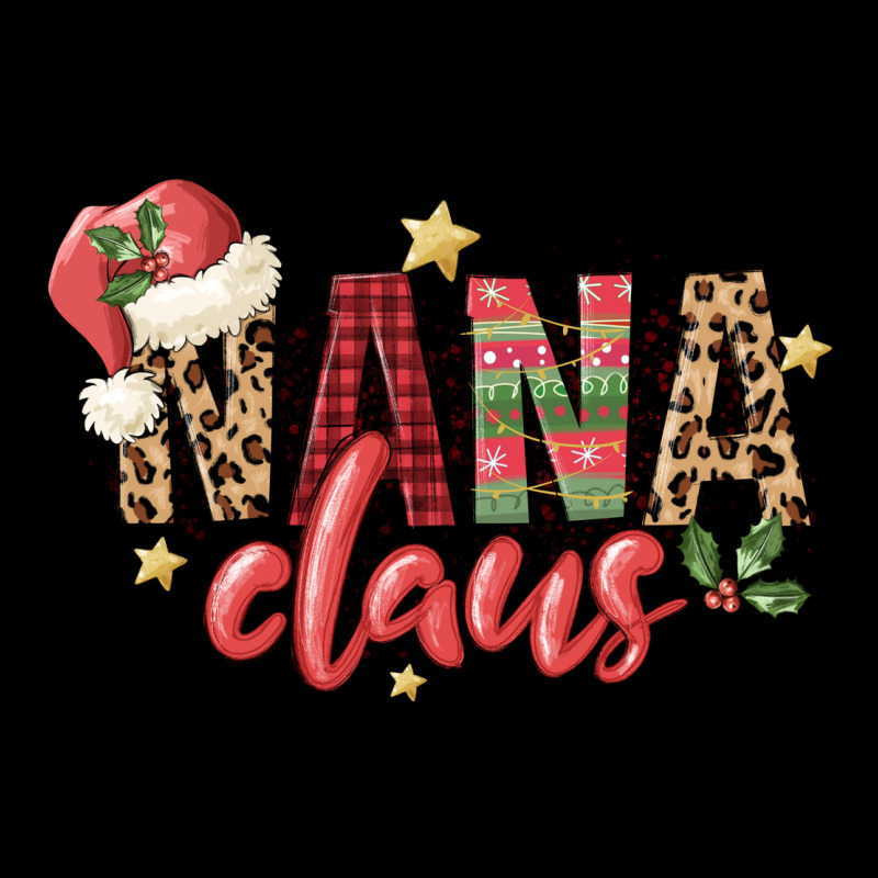Nana Claus Long Sleeve Tee by MaliasSmallBusiness | Teevron