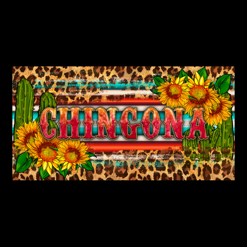 Chingona License Plate Ladies Tee by HRA Design Shop | Teevron
