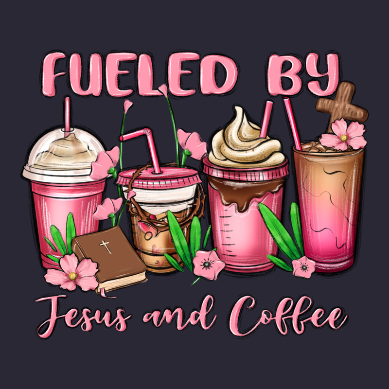Fueled By Jesus And Coffee Vintage Tee by MaliasSmallBusiness | Teevron