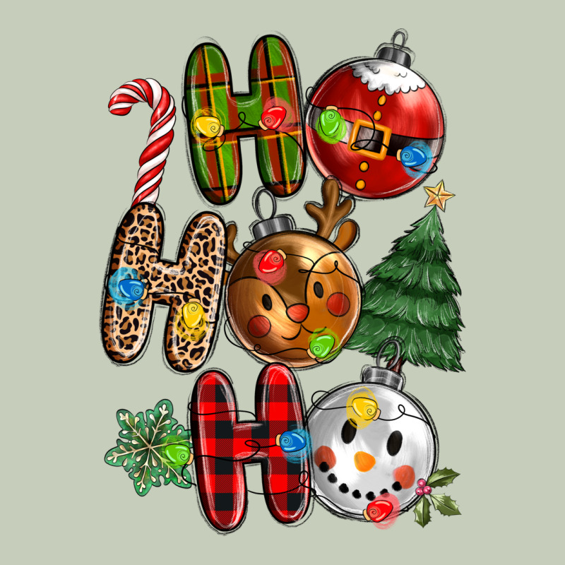Ho Ho Ho With Long Sleeve Tee by MaliasSmallBusiness | Teevron