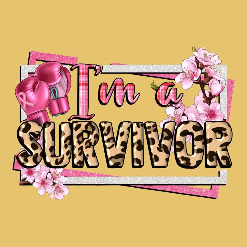 Im A Survivor Cancer Awareness Premium Sweatshirt by CowGirlArtShop | Teevron