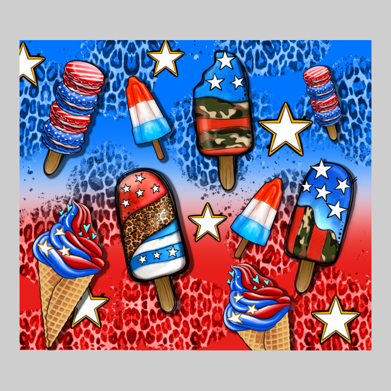 American Popsicle And Stars Premium Tee by AdoDesignShop | Teevron