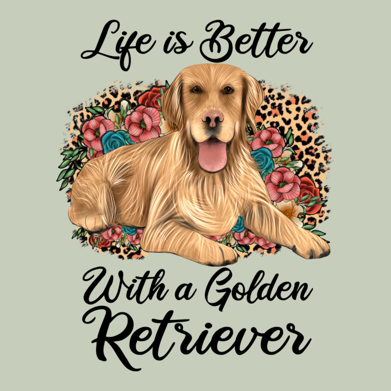 Life Is Better With A Golden Retriever Long Sleeve Tee by JahusDesignShop | Teevron