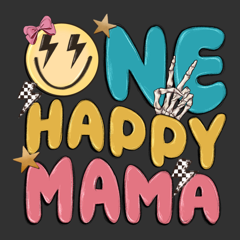 One Happy Mama Urban Heavy Tee by MaliasSmallBusiness | Teevron