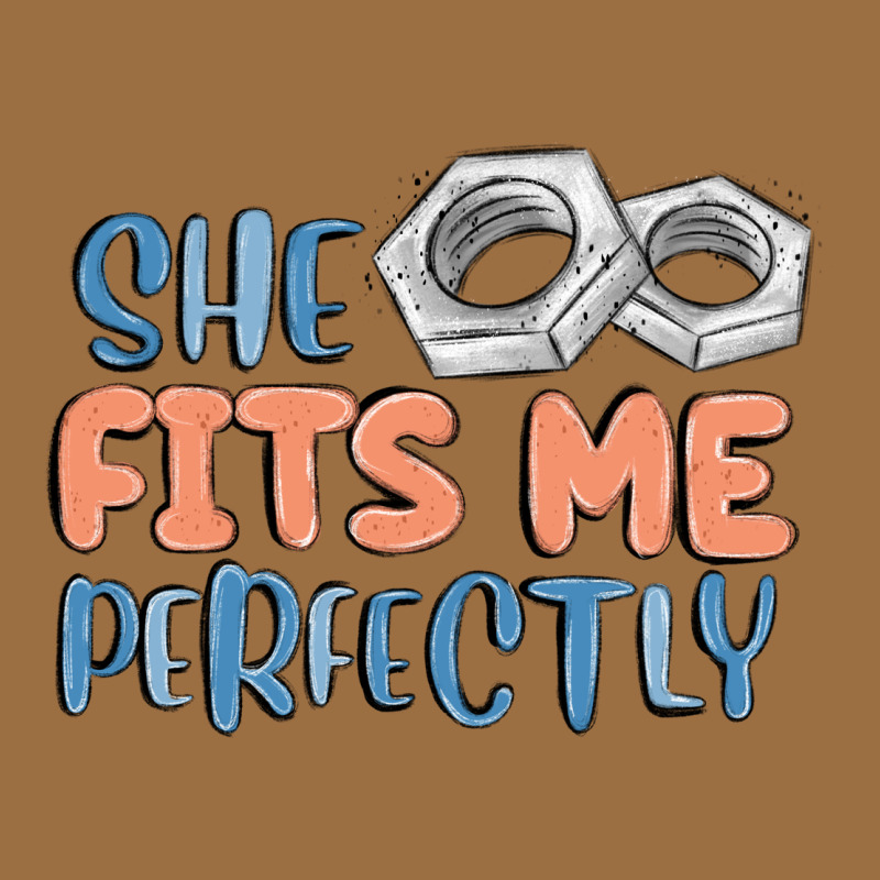 She Fits Me Perfectly Vintage Tee by MaliasSmallBusiness | Teevron