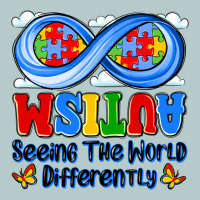 Autism Infinity Seeing The World Differently Heavy Core Tee | Teevron