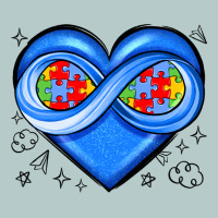 Infinity Heart Autism Awareness Heavy Core Tee | Teevron