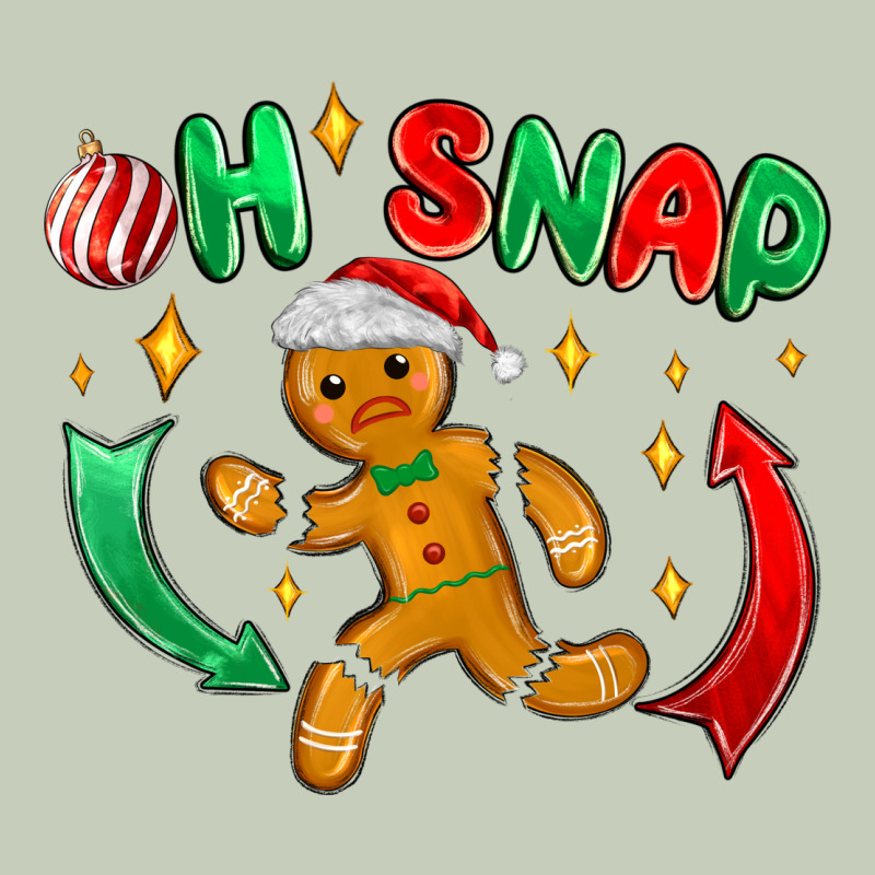 Oh Snap With Gingerbread Long Sleeve Tee by MaliasSmallBusiness | Teevron