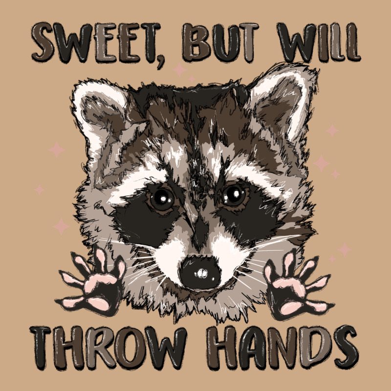 Sweet But Will Throw Hands Vintage Hoodie by MaliasSmallBusiness | Teevron