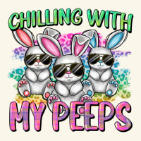 Chilling With My Peeps Easter Bunnies Cowgirl Cowg Premium Hoodie | Teevron