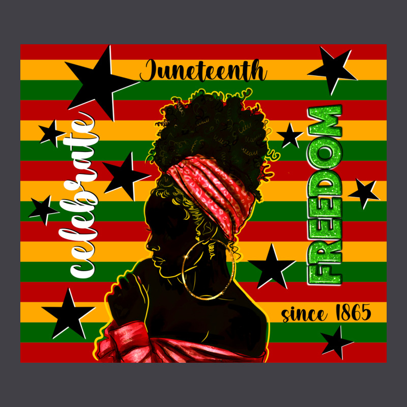 Juneteenth Celebrate Freedom Since 1865 Heavyweight Hoodie by TumblerDesignByShophia | Teevron