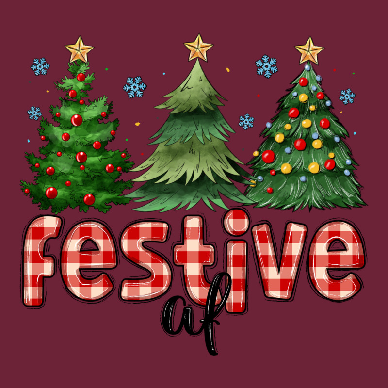 Festive Af Long Sleeve Tee by MaliasSmallBusiness | Teevron