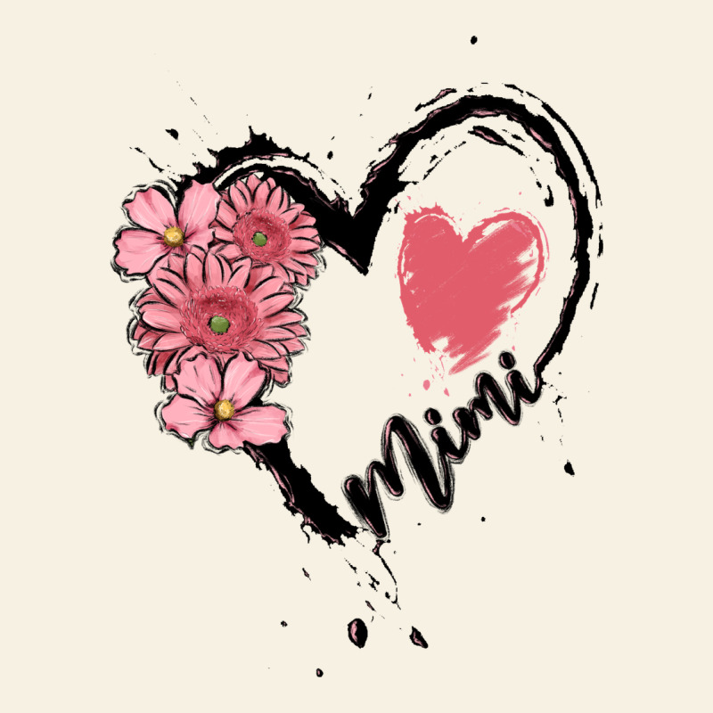 Mimi Flower Heart Vintage Tee by MaliasSmallBusiness | Teevron