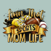 Livin That Sports Mom Life Premium Sweatshirt | Teevron