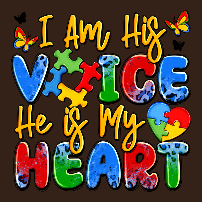 I Am His Voice He Is My Heart Heavy Core Tee by JahusDesignShop | Teevron